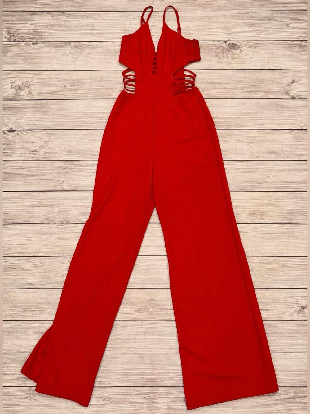 ‘We All Want Love’ Cutout Jumpsuit - Picture 2 of 3